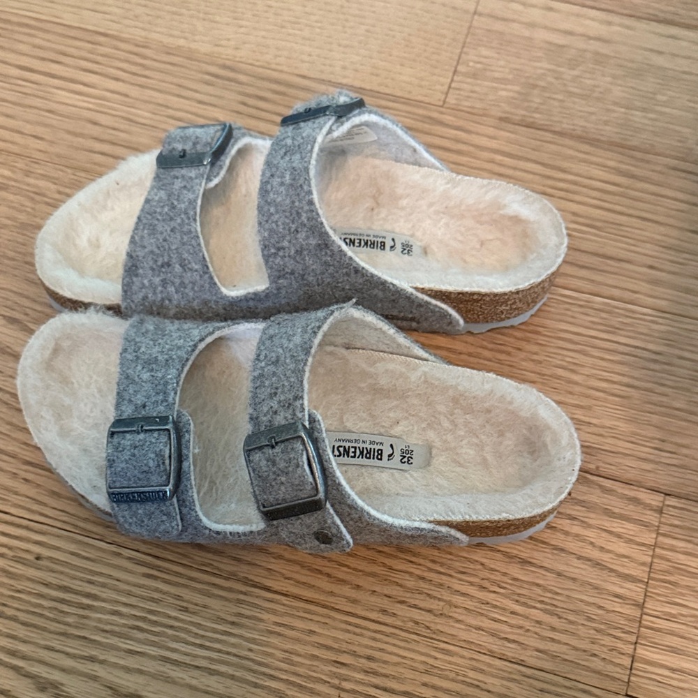 Birkenstock Kids Gray shoes